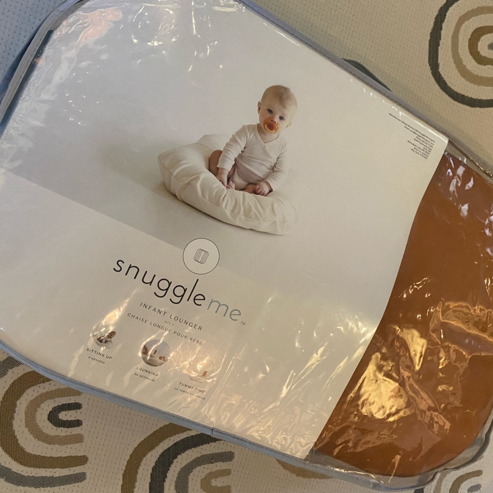 Snuggle Me Organic Infant Lounger with Cover